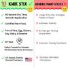 Kwik Stix Solid Tempera Paint Sticks, Washable, Rainbow Colors, 10 Non-Toxic Quick Drying, Allergen Free, Paint Sticks for Kids and Toddlers view 3