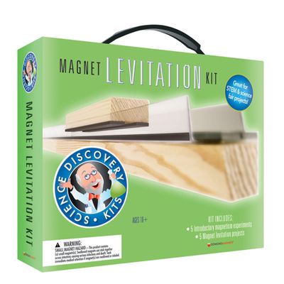 Dowling Magnets Science Discovery Kit: Magnet Levitation, Magnetic Levitation Train Kit (Science Experiments). Item 731100