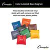 Champion Sports 5 Inch Colored Bean Bag Set view 4