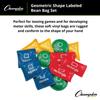 Champion Sports 5 Inch Geometric Bean Bag Set view 3