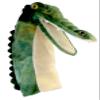 The Puppet Company Long-Sleeves Crocodile Hand Puppet view 1