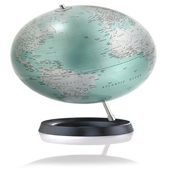 Atmosphere Globe Desire (Silver & Green) atm01 N