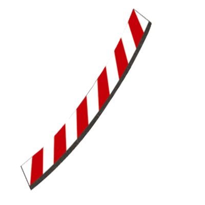 Carrera 20020595 Inside Shoulder high banked Curve 3/30 (6), end piece (2) Slot Car Track Accessory