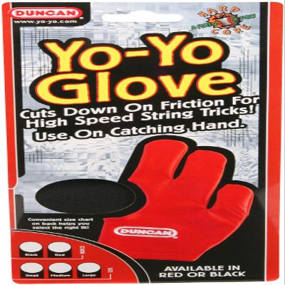 Duncan Toys Large Yo-Yo Glove [Red] - Yo-Yo Accessory