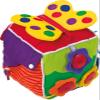 Baby's Soft Play Cube with multi activity view 1