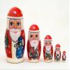 Father Frost Nesting Doll 5pc./4" view 1
