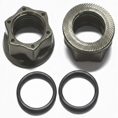 Integy 23mm Size PRO Wheel Nut (2) for 23mm Hex Hub