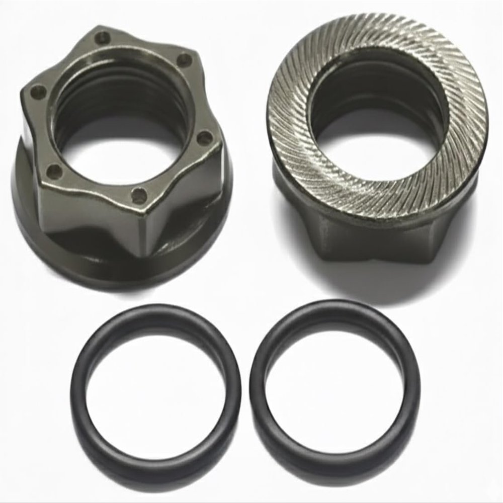 Integy 23mm Size PRO Wheel Nut (2) for 23mm Hex Hub