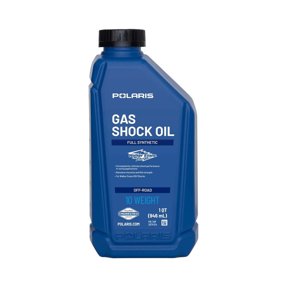 Polaris Premium Racing 10W Gas Shock Oil, for SxS & ATV Models - 2874124