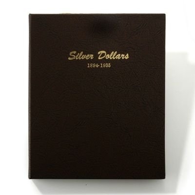 Silver Dollar Dansco Album 1894-1935