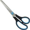 Westcott 8 inch Easy Grip Soft Grip Scissor - Black/Blue - and Other Styles view 1