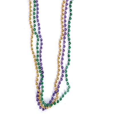33" Mardi Gras Party Throw Toss Bead Necklaces (Pack of 120)