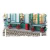 Bar Mills HO/S KIT Laser-Cut Baggage Carts (2) BMM0782 view 1
