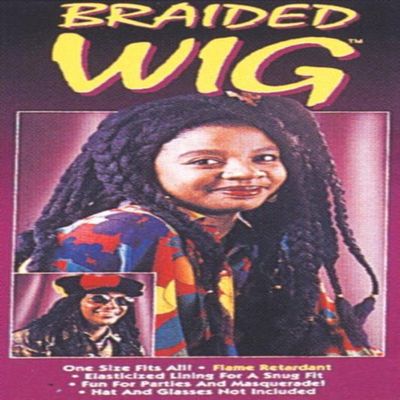BRAIDED WIG BLACK