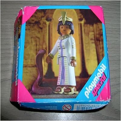 Playmobil Cleopatra with Cobra 4556 Extremely Rare MINT BOX no damages