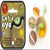 Mega Marbles - Cat's Eye TRI-Color Marbles NET (1 Shooter Marble & 24 Player Marbles) view 1