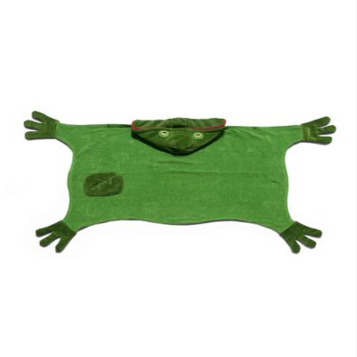 Frog Towel Small with Hood and Pocket