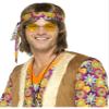Smiffys 43061 Hippie Specs, Yellow, One Size view 3