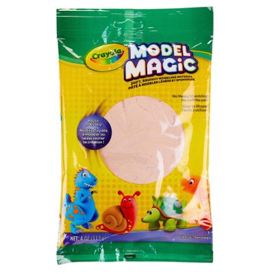 Crayola Model Magic - Bisque (4 oz), Modeling Clay Alternative, At Home Crafts For Kids, Gifts