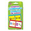 Addition Dominoes / Domino de Sumas Challenge Card Game by TREND enterprises, Inc. view 1