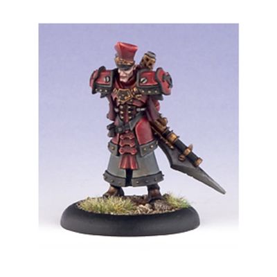 Warmachine Khador Warcaster Kommandant Irusk