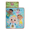 CoComelon J.J. Playtime Toddler Nap Mat with Attached Pillow & Blanket view 1