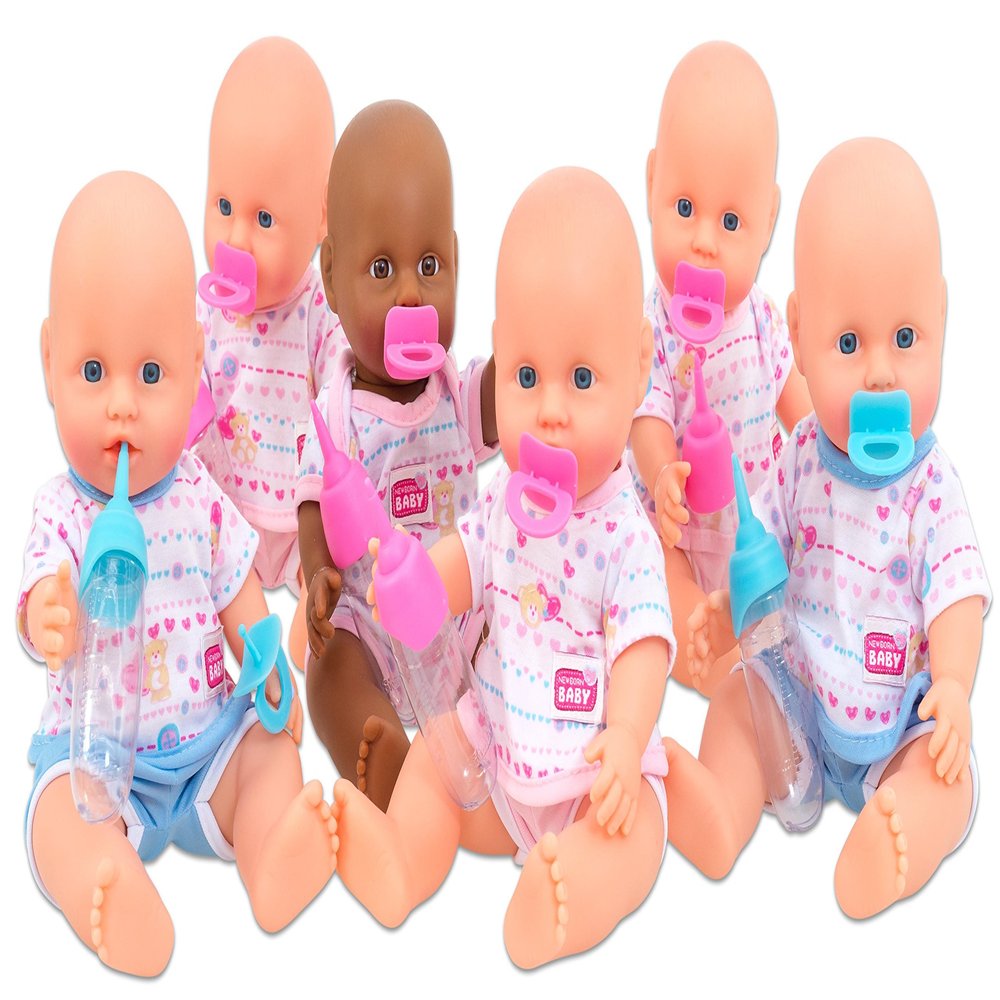 Simba 105036686 New Born Baby Vinyl Baby Assorted (Pack of 1)