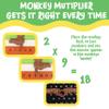 Popular Playthings Monkey Multiplier Learning Toy, Multiplication Table Chart Game, Hands-On Practice Tool, Gifts for Kids Ages 4 & Up view 3