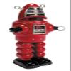 Sparking Planet Robot (Colours May Vary) - Tin Collectable view 1