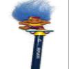 #1 Grad Congratulations Troll Pencil - Troll 1 1/2" - Standard Size Pencil Good Luck Lucky Troll Birthday view 1