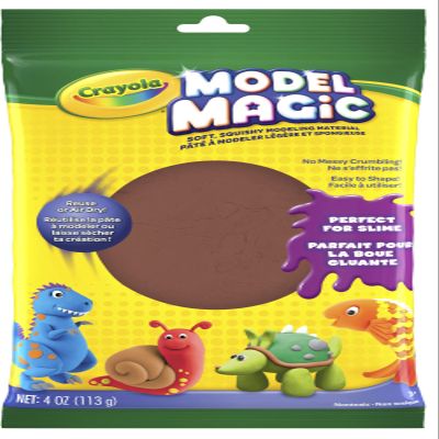Crayola Model Magic 4-Ounce, Earth Tone, Modeling Clay Alternative