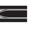 Scalextric C7036 Digital Track Straight Lane Change 20.5 inches , Black, Large view 3