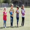 Crocodile Creek Soft Textured Football for Kids Ages 3 and Up - Inflatable Ball for Flag Football Games and Outdoor Sports - Waterproof - Made from Rubber and PVC - Red Flame - 9-inch Length view 2