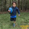 Crocodile Creek Soft Textured Football for Kids Ages 3 and Up - Inflatable Ball for Flag Football Games and Outdoor Sports - Waterproof - Made from Rubber and PVC - Red Flame - 9-inch Length view 3