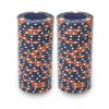 Brybelly Crown & Dice Poker Chip Heavyweight 14-gram Clay Composite  Pack of 50 (Blue) view 2