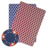 Brybelly Crown & Dice Poker Chip Heavyweight 14-gram Clay Composite  Pack of 50 (Blue) view 3