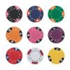 Brybelly Crown & Dice Poker Chip Heavyweight 14-gram Clay Composite  Pack of 50 (Blue) view 4