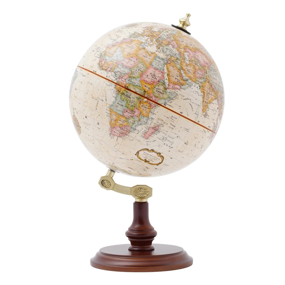 Liprougle Globe Lincoln Shape Antique Japanese Version 51470