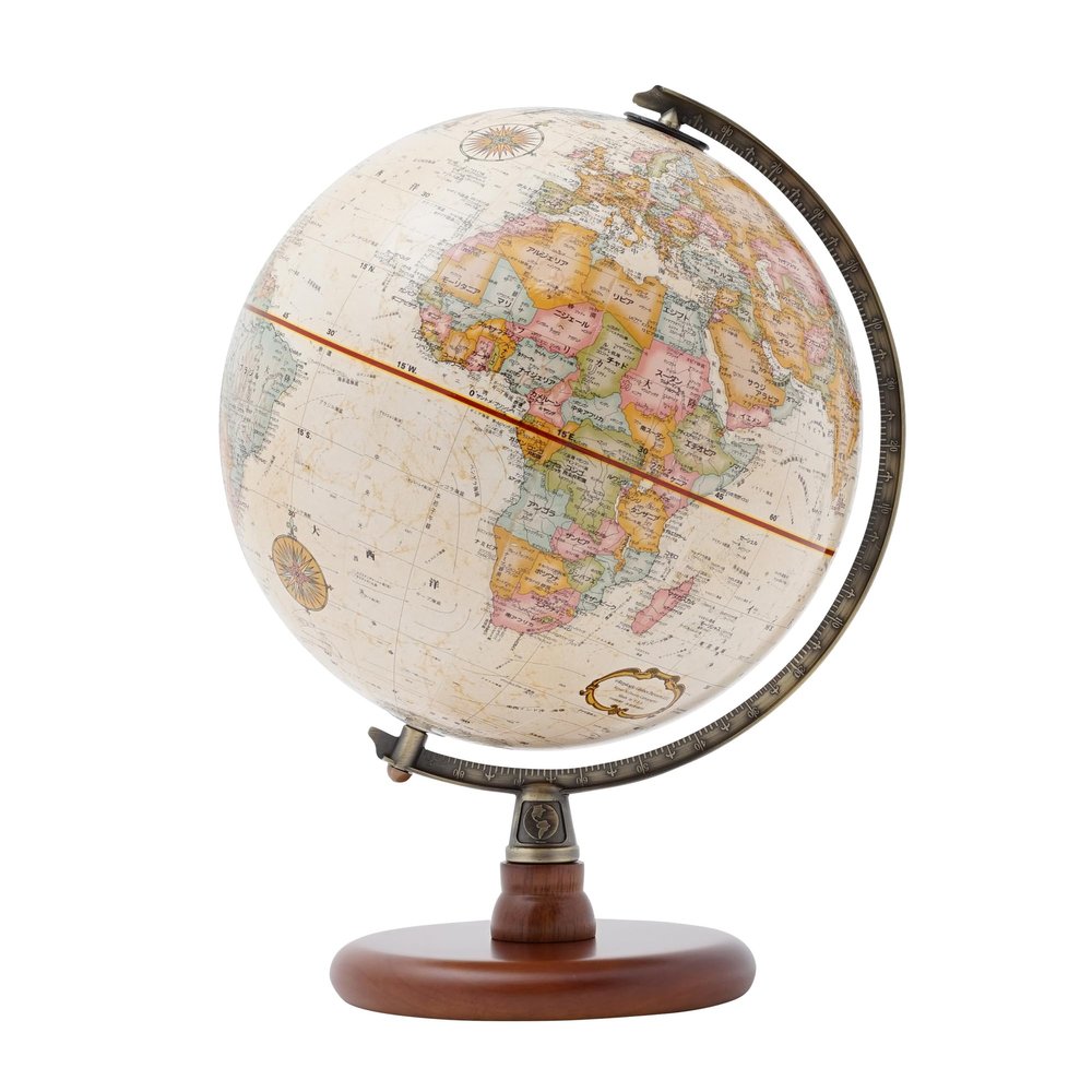 Liprougle Globe Quincy Shape Antique Japanese Version 51572