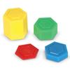 Learning Resources Hexagram Weights - Set of 54 Pieces, Ages 8+, Math Manipulatives for Kids, Teacher Supplies, Back to School, Classroom Must Haves view 4