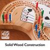 Mainstreet Classics Wooden "29" Cribbage Board Game Set view 3