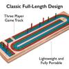 Mainstreet Classics Traditional Wooden Cribbage Board Game Set view 4