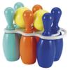Ecoiffier Skittle Set, 6 Piece, Multicolour, 18.5cm, Kid, 2 Balls, 1 Rack view 1
