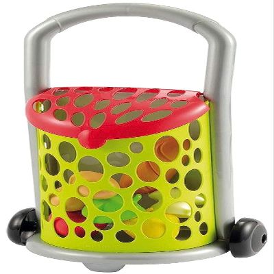 Smoby Jeu d'imitation commerant - ECOIFFIER Chef - Chariot March - 7 produits frais - Fabrication franaise