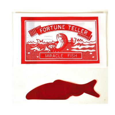 Classic Fortune Teller Curling Fish Curls In Palm Toy Predicts Future