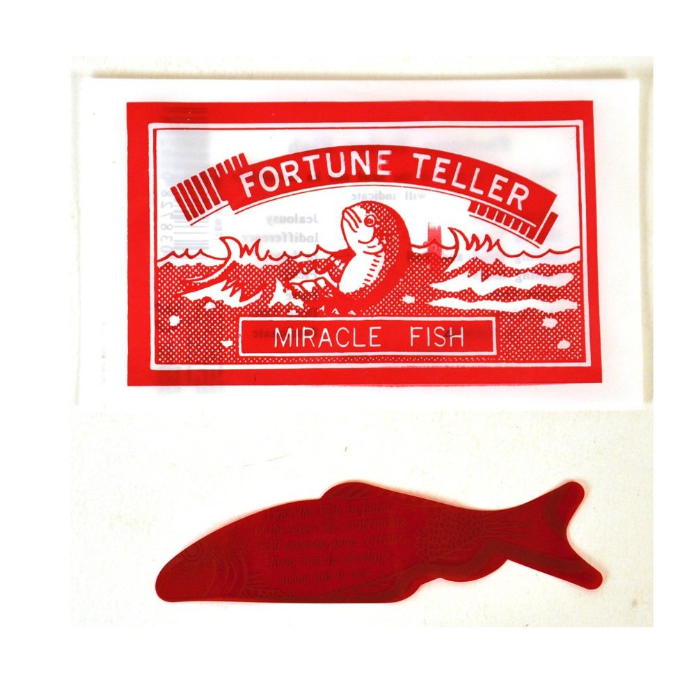 Classic Fortune Teller Curling Fish Curls In Palm Toy Predicts Future