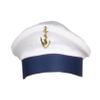Boland 00980  Sailor Hat Adult One Size White view 1