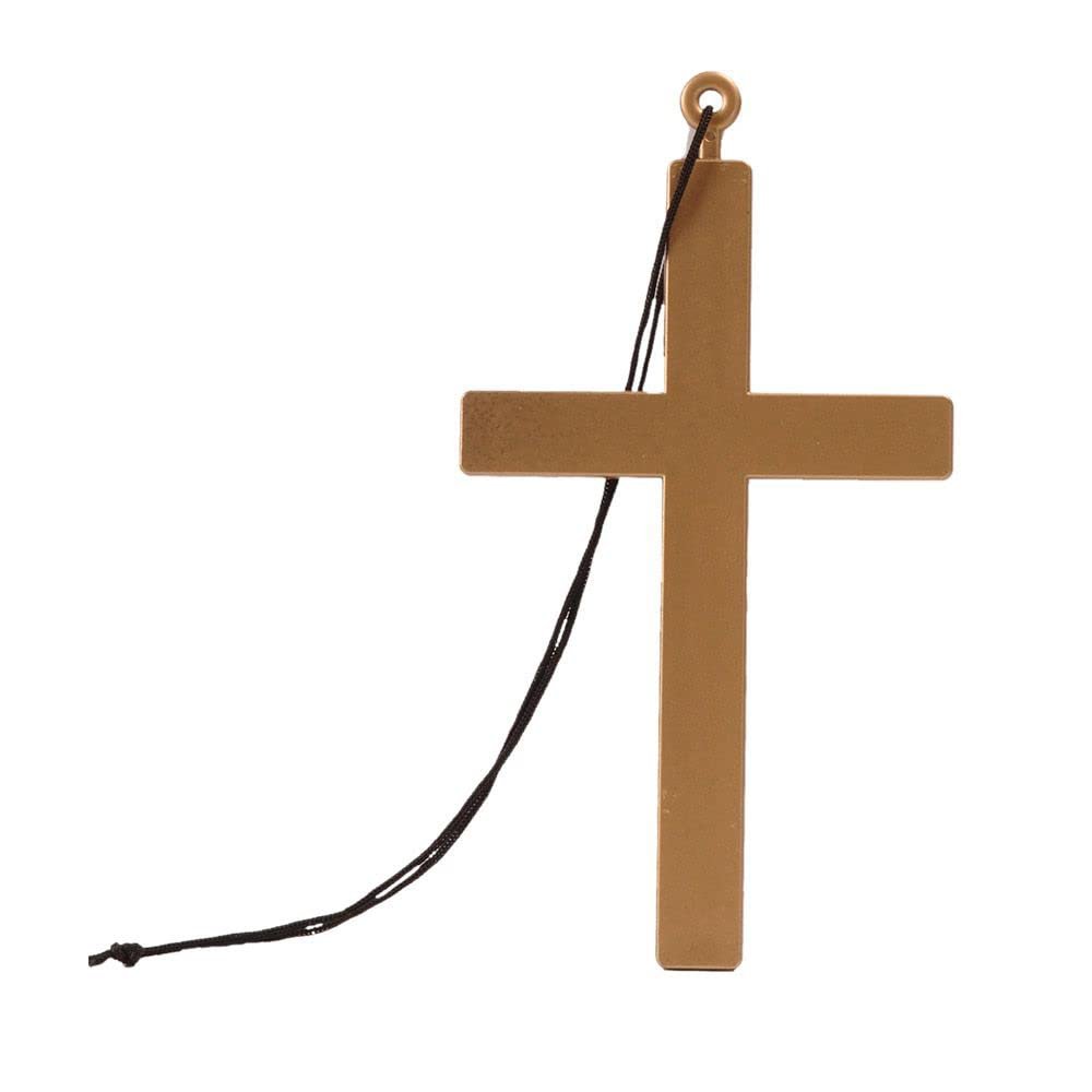 Boland Priest Cross Necklace Costume Accessory
