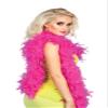 Boland 52699 Feather Boa Approx. 180 cm Pink/Fuchsia view 2