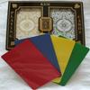 2 Free Cut Cards KEM Arrow Black Gold Playing Cards Bridge Size Regular Index view 1